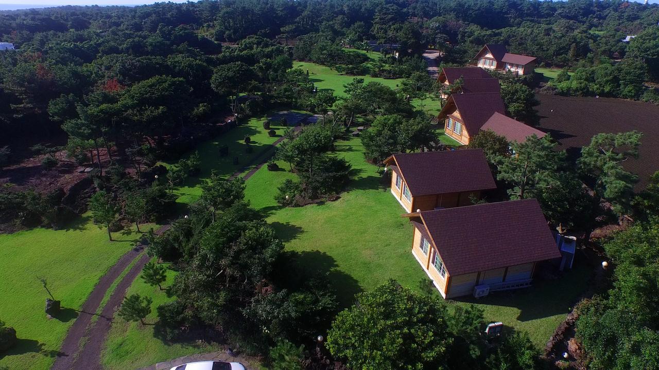 Jeju Bille Log Pension Seogwipo Exterior foto