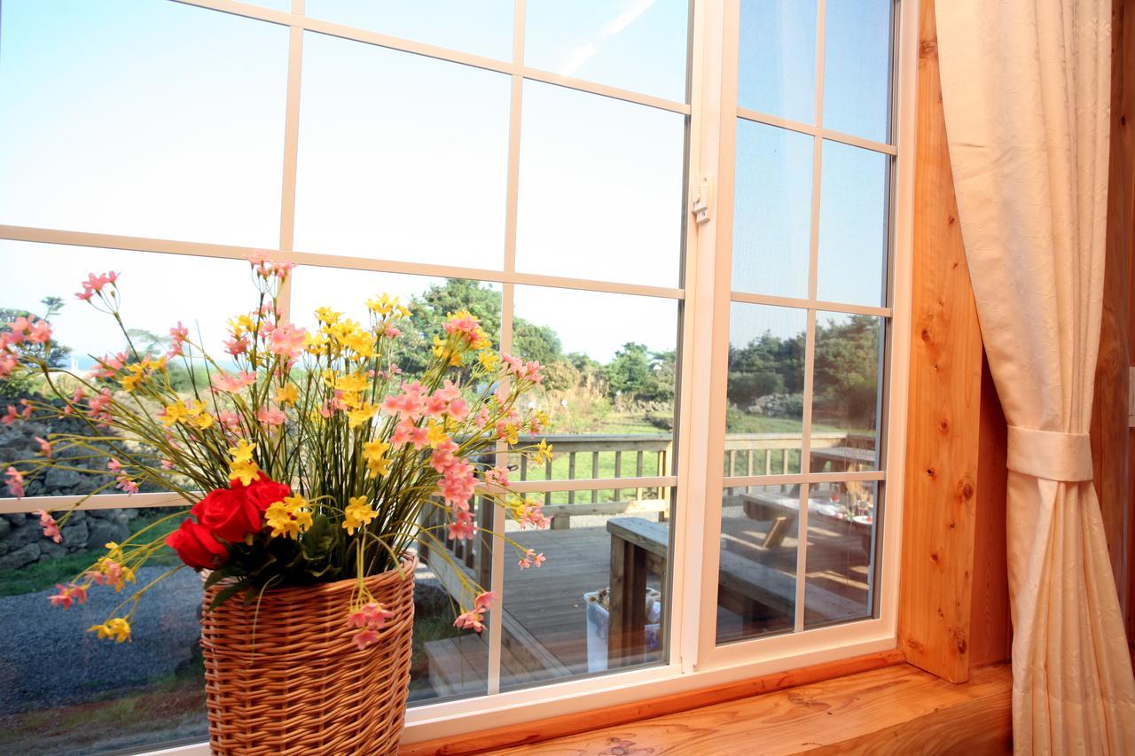 Jeju Bille Log Pension Seogwipo Exterior foto